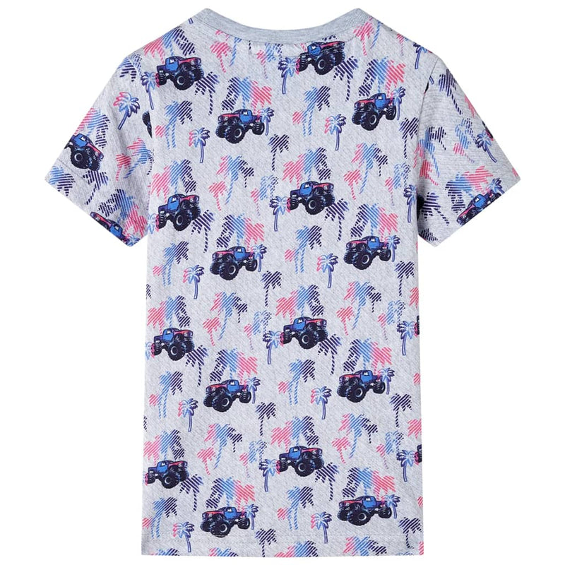 Load image into Gallery viewer, VidaXL Kindershirt 116 gemêleerd grijs