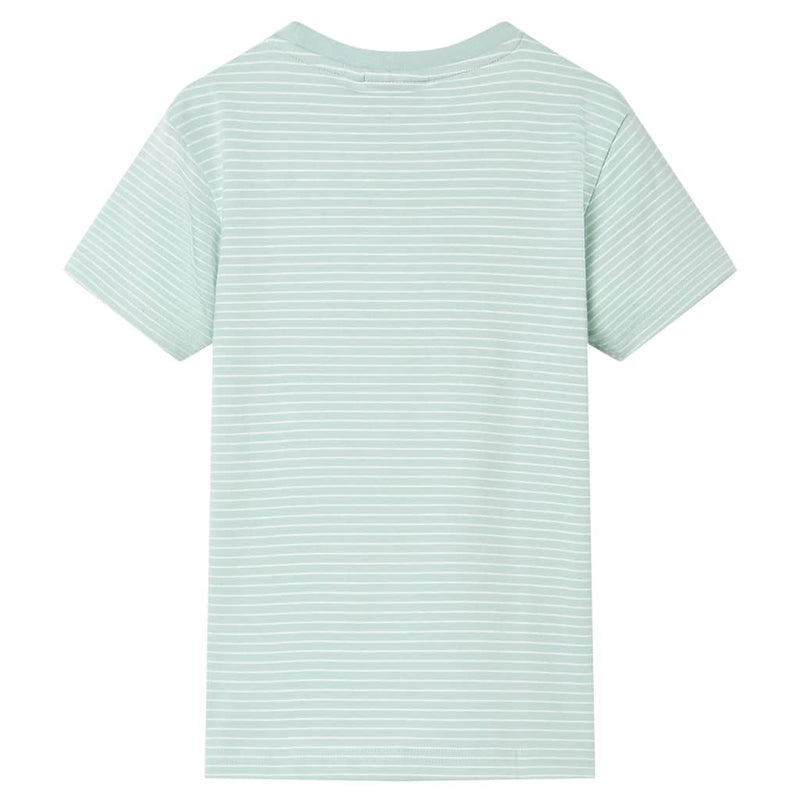 Load image into Gallery viewer, Vidaxl kindershirt met strepen 116 lichtmint