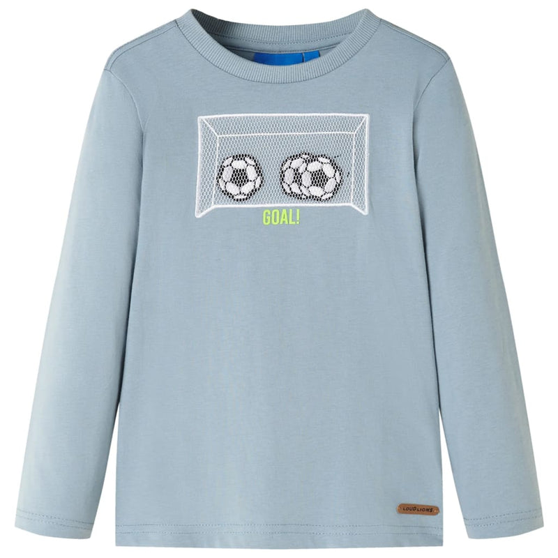 Load image into Gallery viewer, VidaXL Kindershirt met lange mouwen 92 lichtblauw