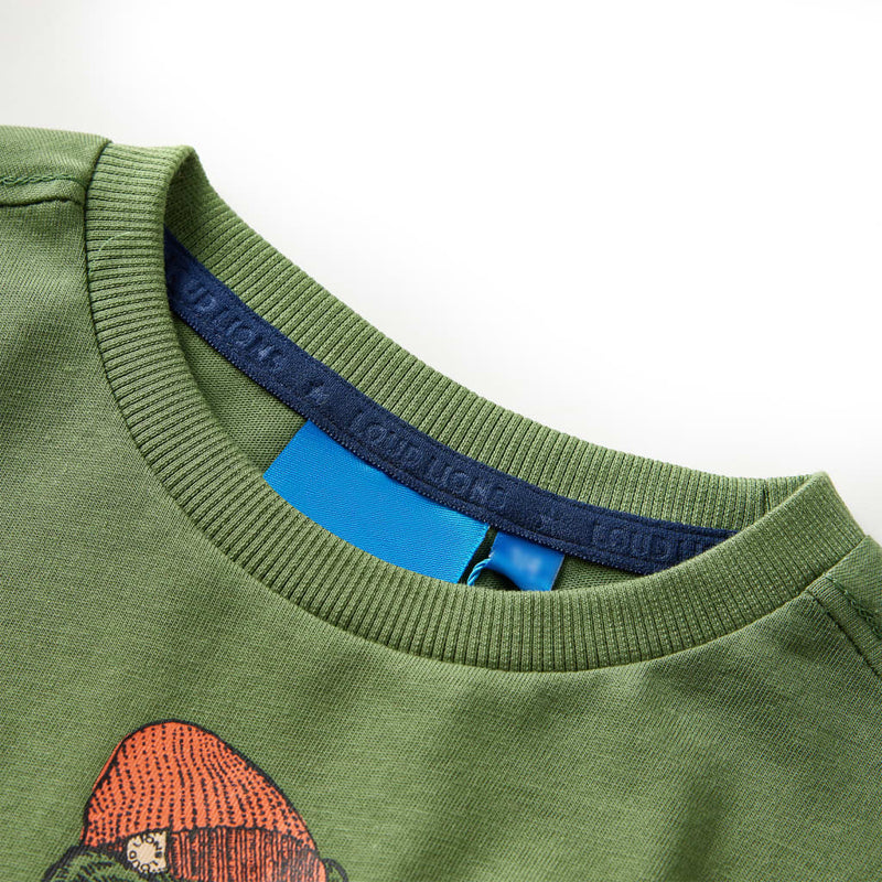Load image into Gallery viewer, VidaXL Kindershirt met lange mouwen 116 lichtkakikleurig
