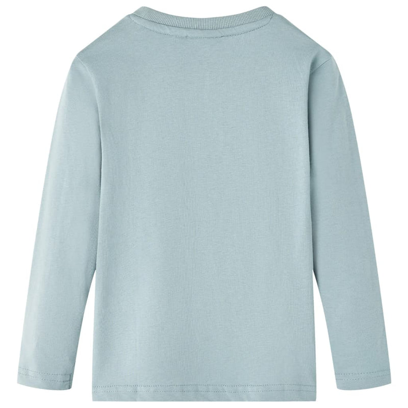 Load image into Gallery viewer, VidaXL Kindershirt met lange mouwen 128 lichtblauw