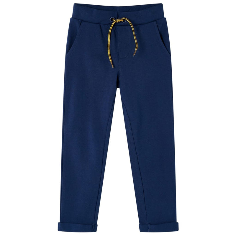 Load image into Gallery viewer, Vidaxl kinderbroek met trekkoord 116 marineblauw
