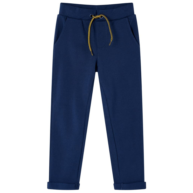 Load image into Gallery viewer, VidaXL Kinderbroek met trekkoord 140 marineblauw