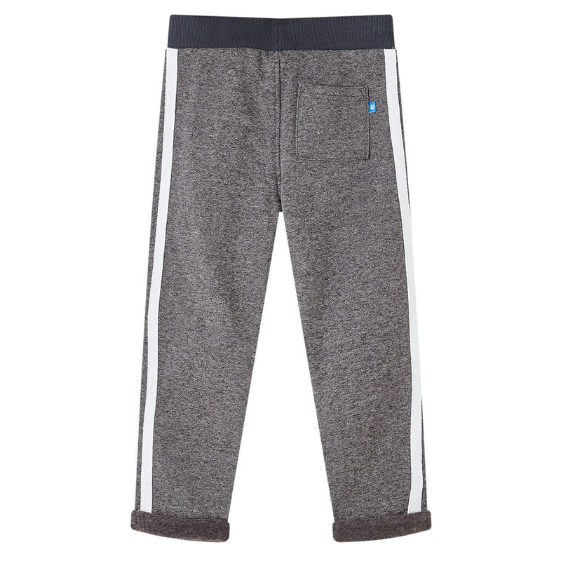 Load image into Gallery viewer, Vidaxl kinderjoggingbroek 116 gemêleerd donkergrijs