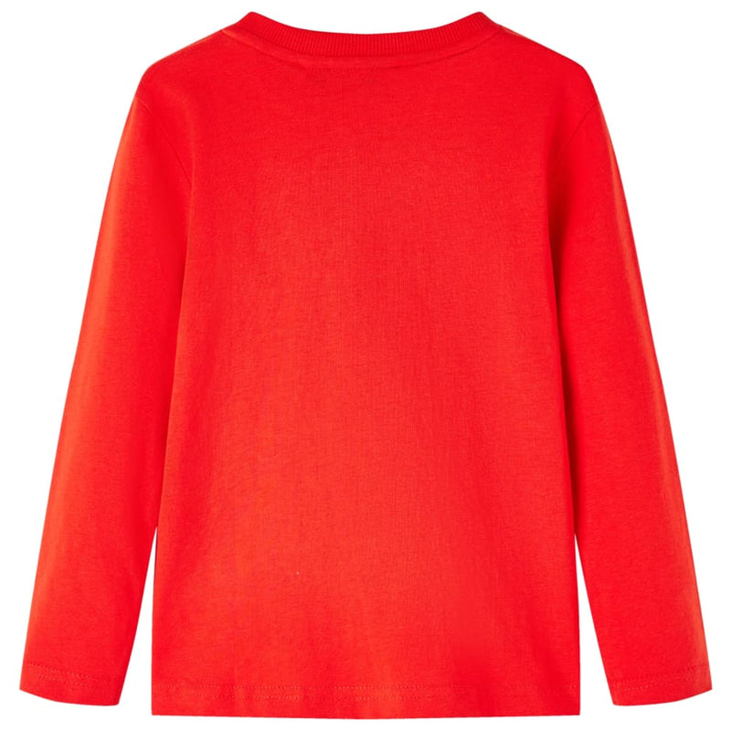Load image into Gallery viewer, VidaXL Kindershirt met lange mouwen 116 rood