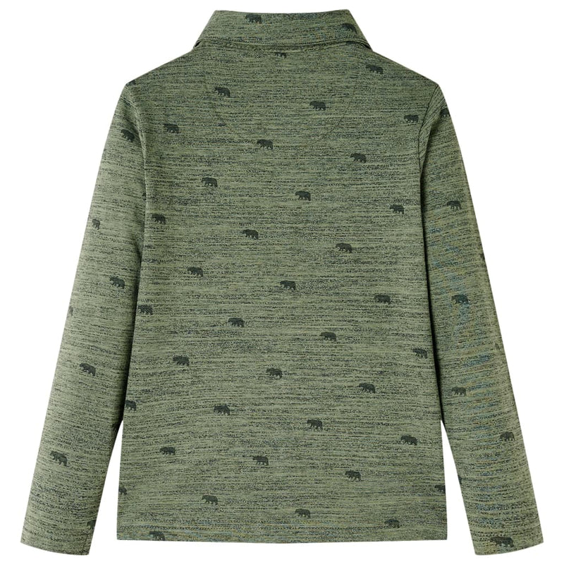 Load image into Gallery viewer, Vidaxl kindershirt 116 gemêleerd kakikleurig