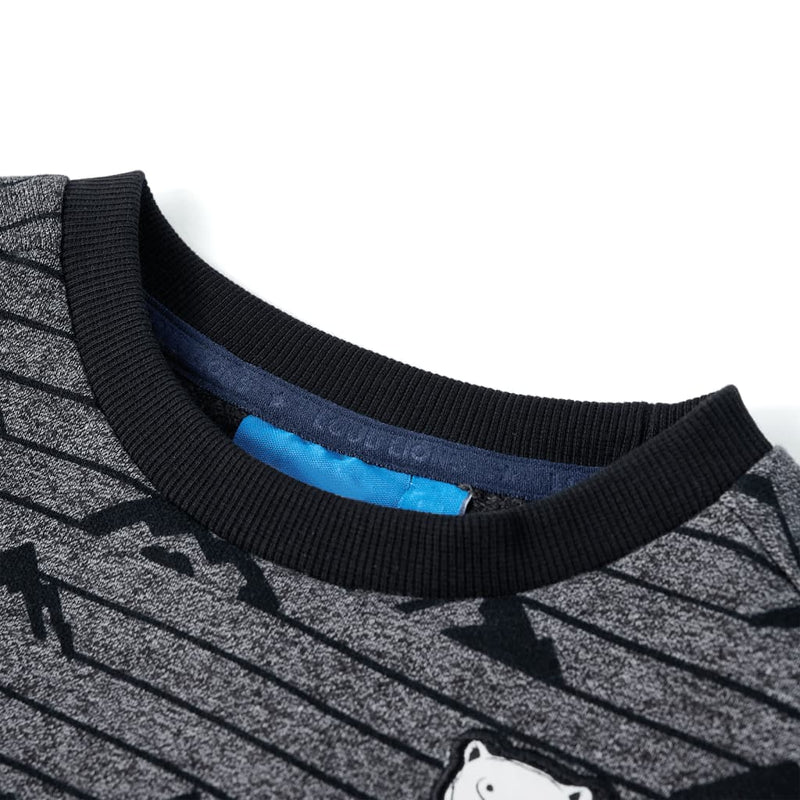 Load image into Gallery viewer, VidaXL Kindertrui 92 gemêleerd marineblauw