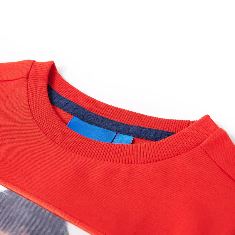 Load image into Gallery viewer, Vidaxl kindershirt met lange mouwen 128 rood