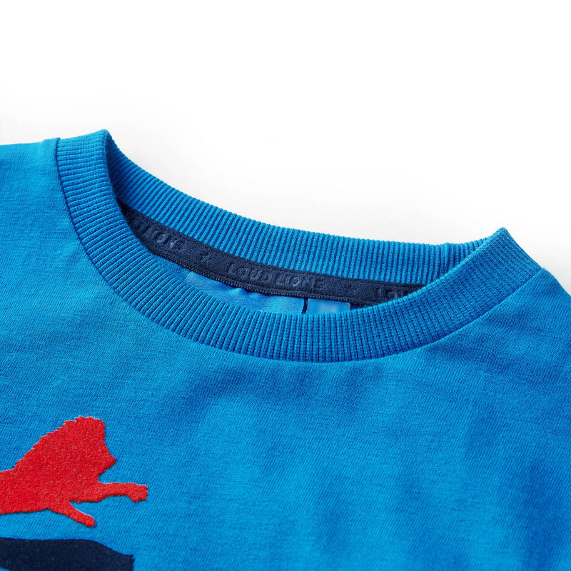 Load image into Gallery viewer, Vidaxl kindershirt met lange mouwen 104 kobaltblauw