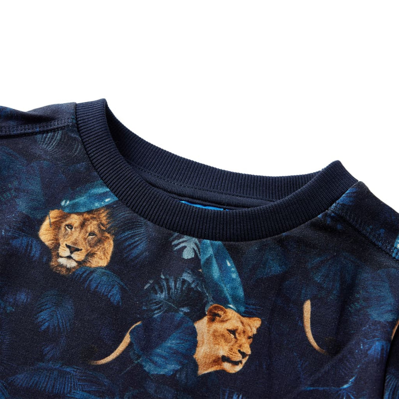 Load image into Gallery viewer, Vidaxl kindertrui 128 marineblauw