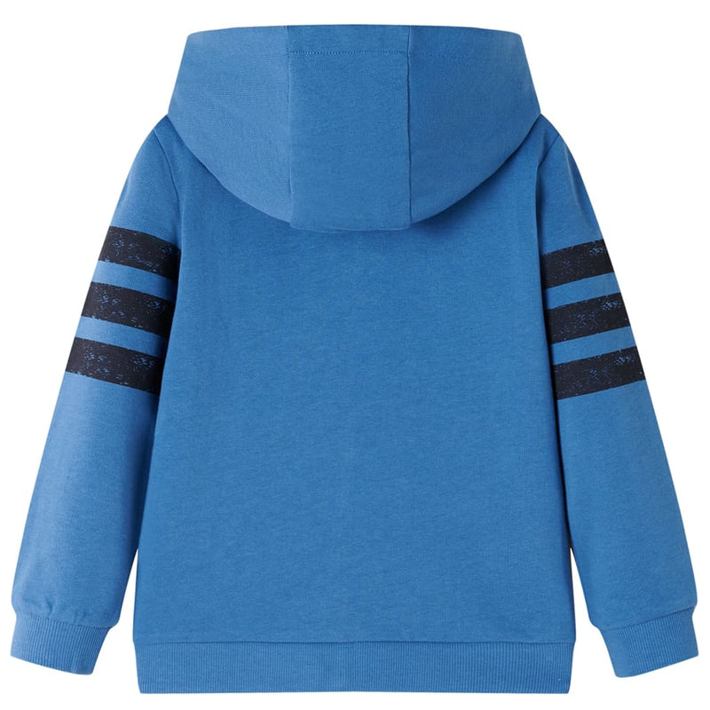 Load image into Gallery viewer, Vidaxl kindervest met capuchon 104 blauw