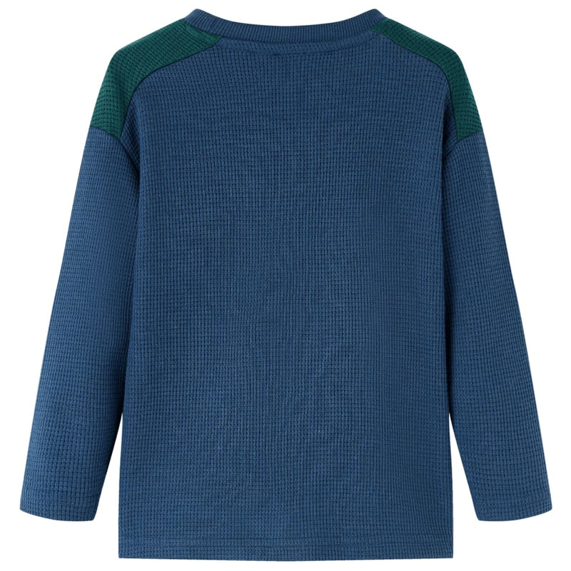 Load image into Gallery viewer, Vidaxl kindertrui 140 marineblauw