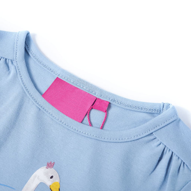 Load image into Gallery viewer, Vidaxl kindershirt met lange mouwen 116 lichtblauw