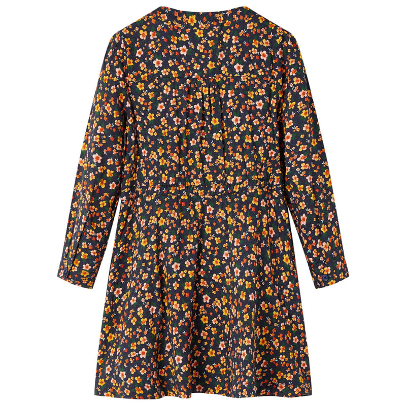 Load image into Gallery viewer, Vidaxl kinderjurk met lange mouwen 116 marineblauw