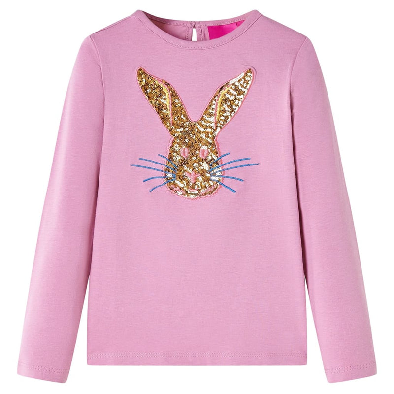 Load image into Gallery viewer, Vidaxl kindershirt met lange mouwen 104 rozebruin