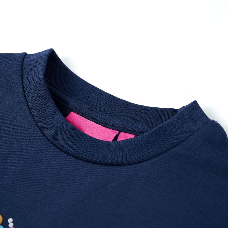 Load image into Gallery viewer, Vidaxl kindertrui 128 marineblauw