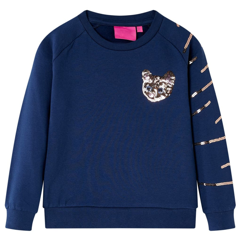 Load image into Gallery viewer, Vidaxl kindertrui 128 marineblauw