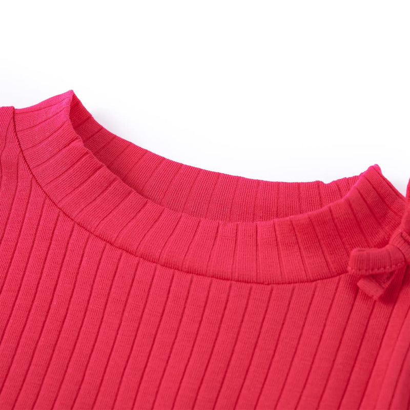 Load image into Gallery viewer, Vidaxl kindershirt met lange mouwen 128 felroze