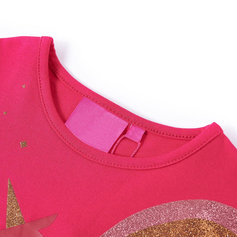 Load image into Gallery viewer, Vidaxl kindershirt met lange mouwen 116 felroze