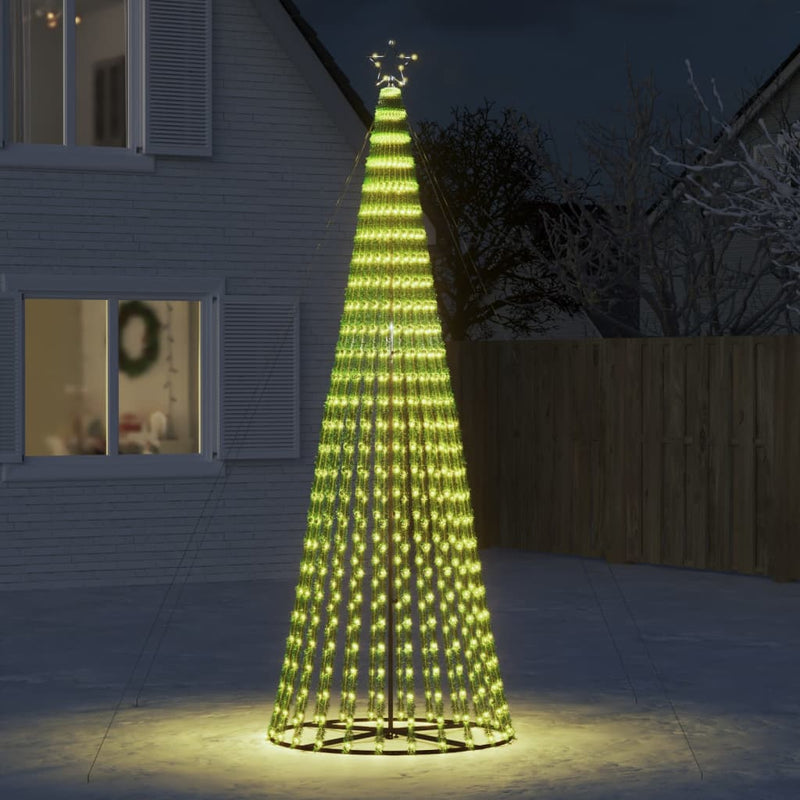 Afbeelding laden in galerijviewer, Vidaxl led-kerstboom 688 leds warm wit 300 cm