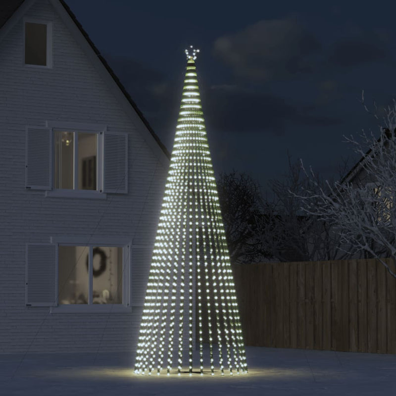 Load image into Gallery viewer, Vidaxl led-kerstboom 1544 leds 500 cm koud wit
