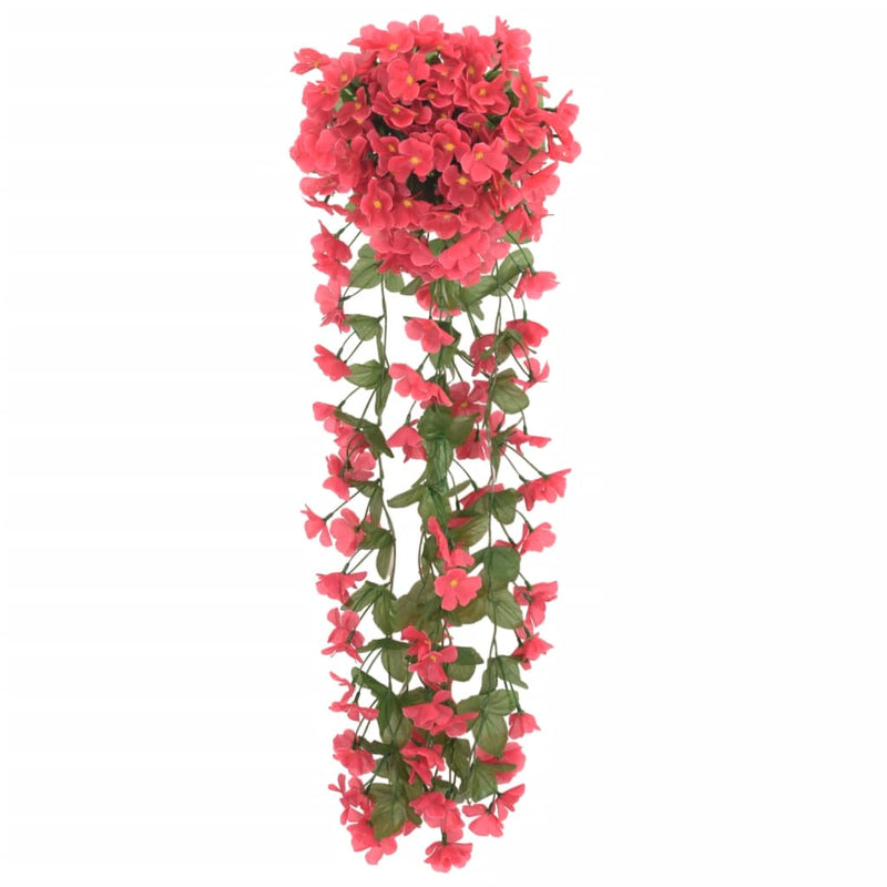 Load image into Gallery viewer, Vidaxl kerstslingers met bloemen 3 st 85 cm rozé