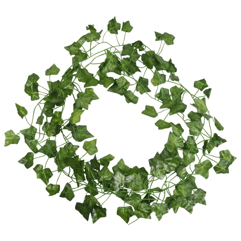 Load image into Gallery viewer, Vidaxl kerstslingers klimop 12 st 200 cm groen