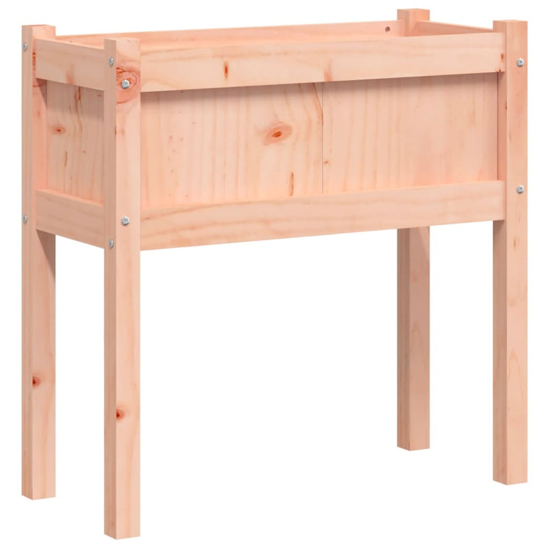 Load image into Gallery viewer, Vidaxl plantenbak met poten 70x31x70 cm massief douglashout