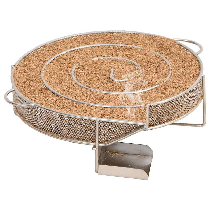 Load image into Gallery viewer, VidaXL Rookgenerator koud rond 19,5 cm roestvrij staal