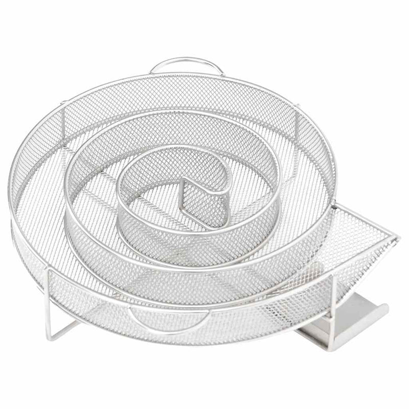 Load image into Gallery viewer, VidaXL Rookgenerator koud rond 19,5 cm roestvrij staal