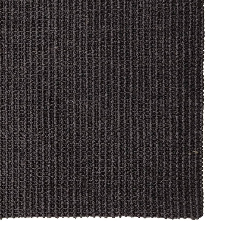 Load image into Gallery viewer, Vidaxl sisalmat voor krabpaal 80x300 cm zwart