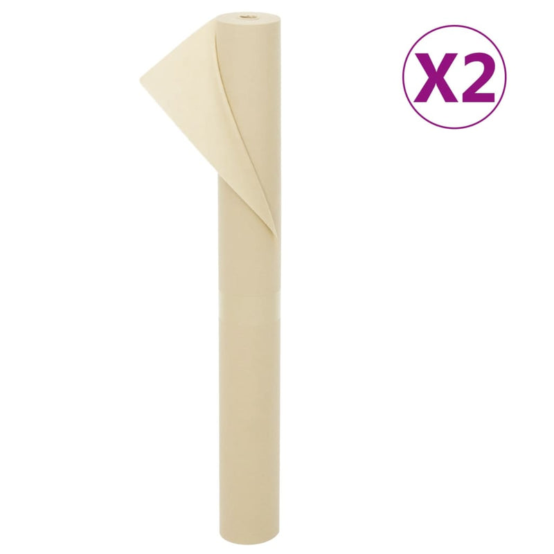 Load image into Gallery viewer, Vidaxl vliesdoek voor planten 2 rollen 70 g m² 10x1,6 m