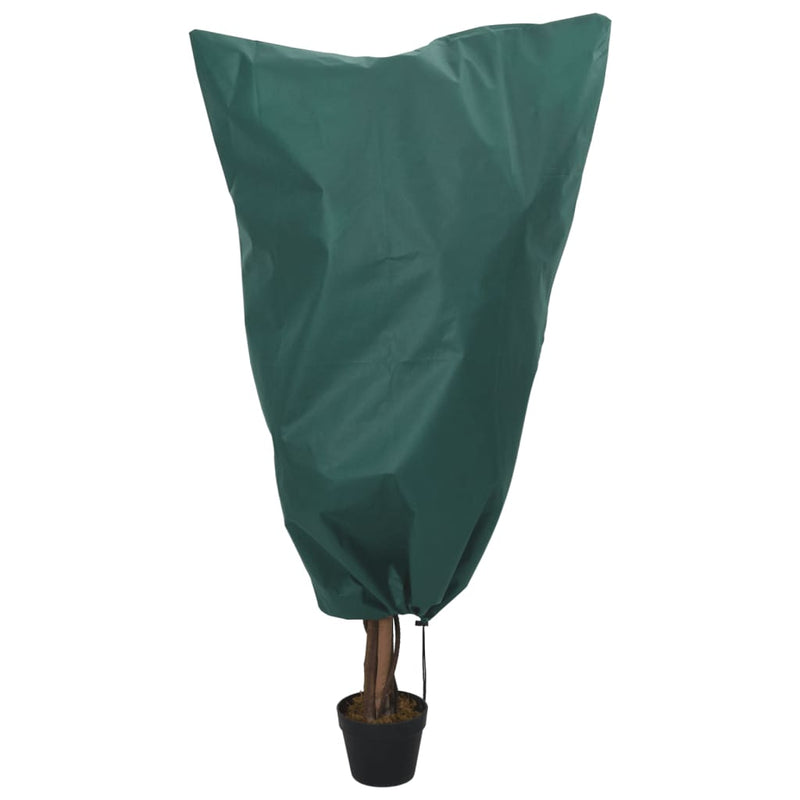Load image into Gallery viewer, Vidaxl plantenhoezen met trekkoord 8 st 70 g m² 0,8x1,2 m