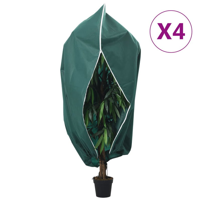 Load image into Gallery viewer, Vidaxl plantenhoezen met ritssluiting 4 st 70 g m² 3,14x2,5 m