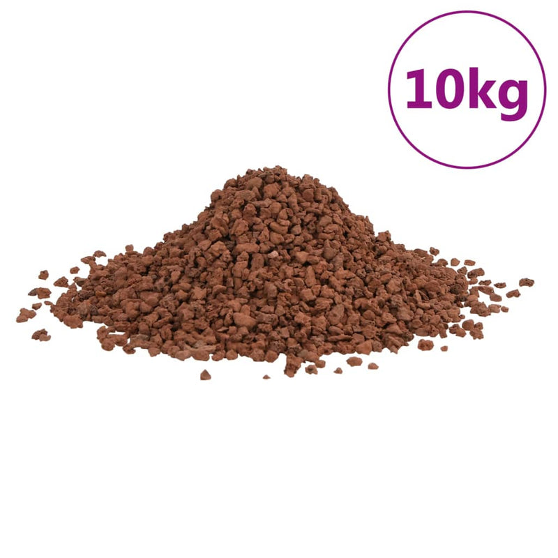 Load image into Gallery viewer, Vidaxl lavastenen 10 kg 5-8 mm rood