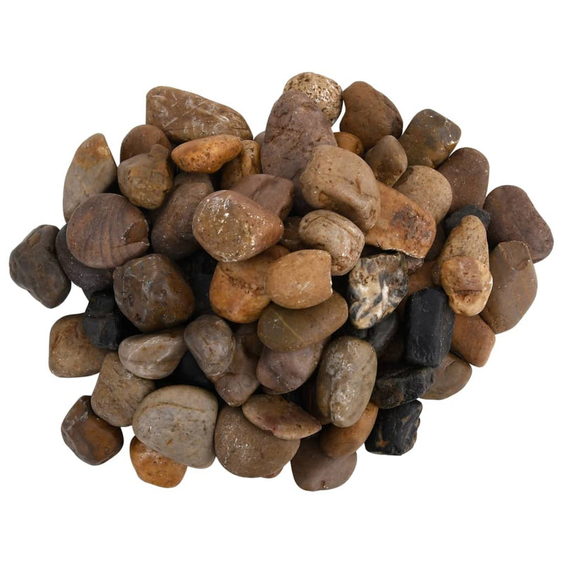 Afbeelding laden in galerijviewer, Vidaxl kiezelstenen gepolijst 2-5 cm 10 kg meerkleurig