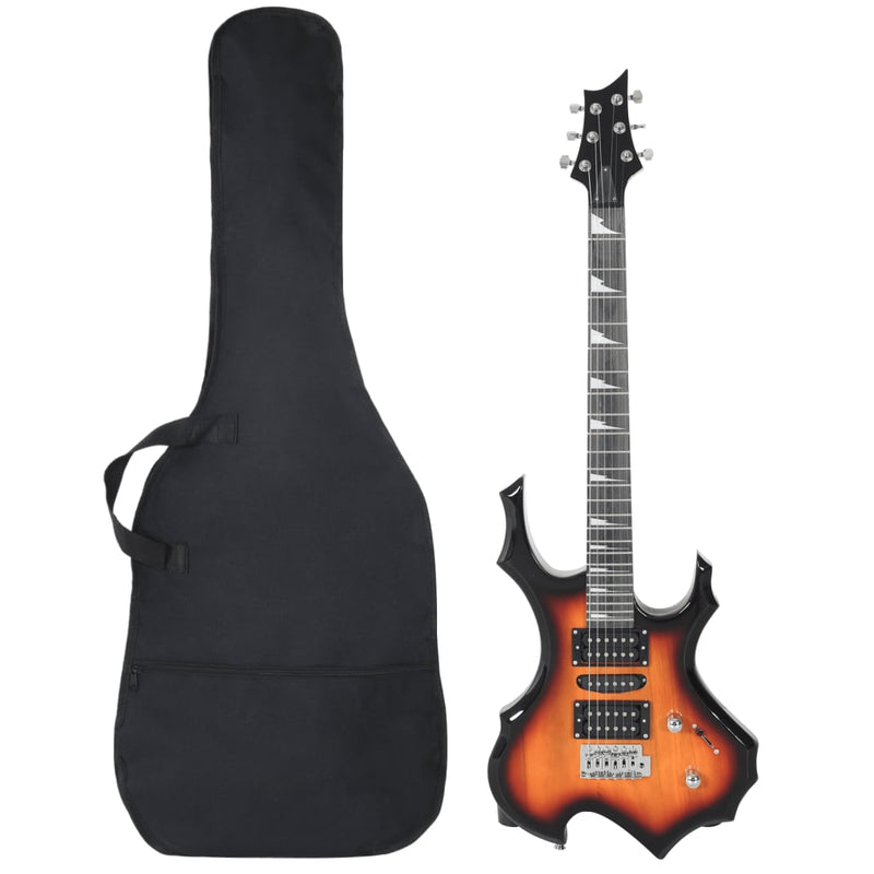 Load image into Gallery viewer, Vidaxl gitaar voor beginners elektrisch met tas 4 4 39 zwart