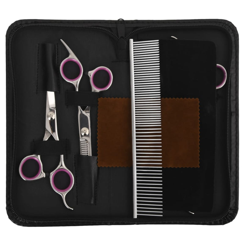 Load image into Gallery viewer, VidaXL 5-delige Hondentrimset roestvrij staal