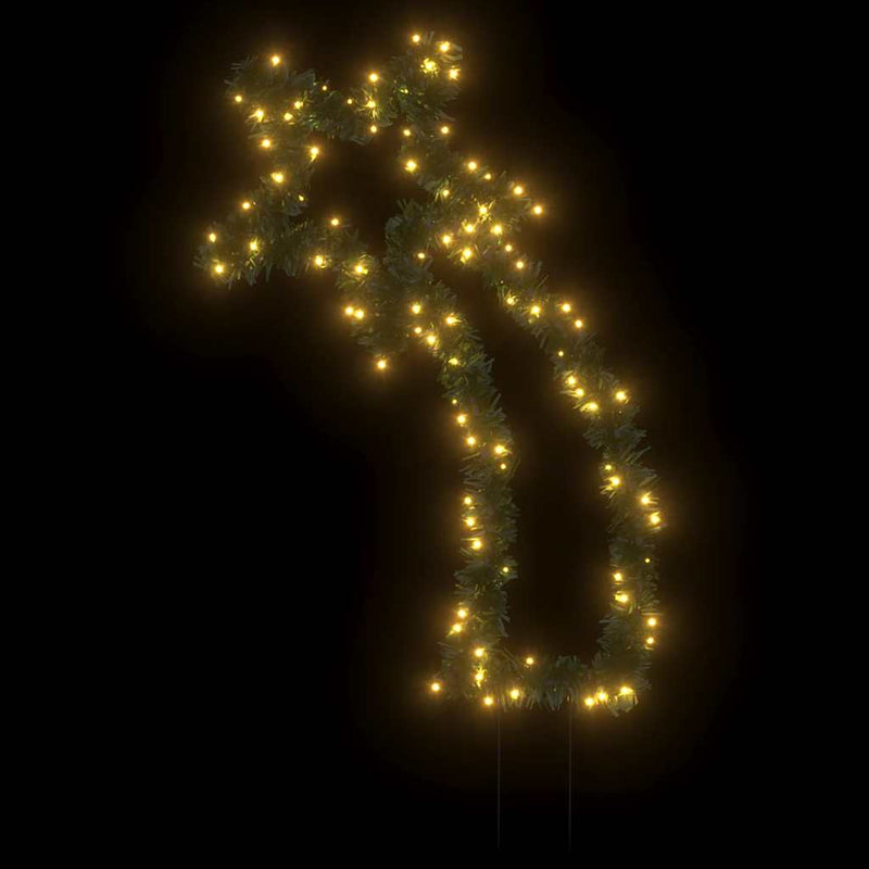 Load image into Gallery viewer, Vidaxl kerstverlichting meteoor met grondpinnen 115 led's 89 cm