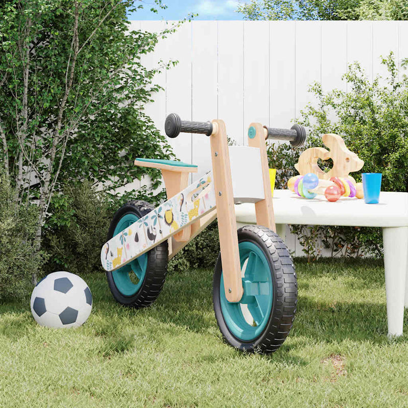 Load image into Gallery viewer, Vidaxl loopfiets voor kinderen blauw met print