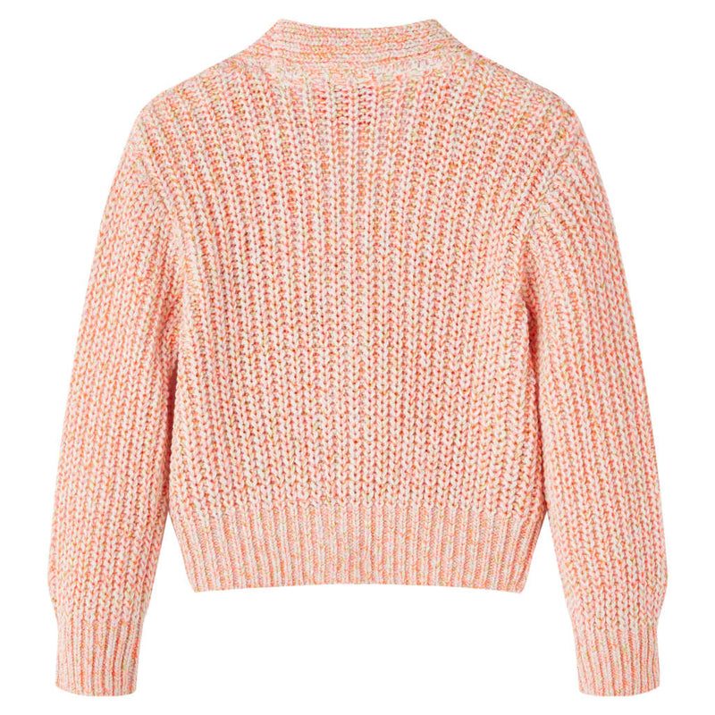 Load image into Gallery viewer, Vidaxl kindervest gebreid 128 gemengd roze