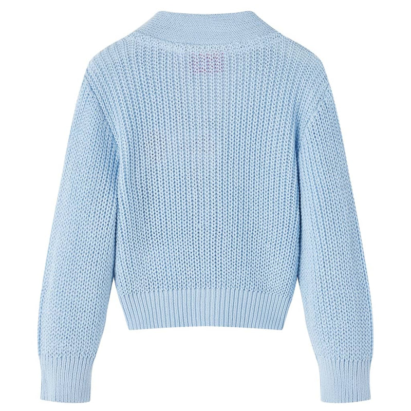 Load image into Gallery viewer, Vidaxl kindervest gebreid 104 blauw