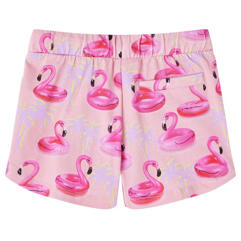 Load image into Gallery viewer, Vidaxl kindershorts met trekkoord 104 lichtroze