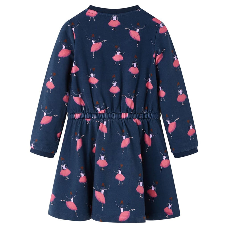 Load image into Gallery viewer, Vidaxl kinderjurk 104 marineblauw