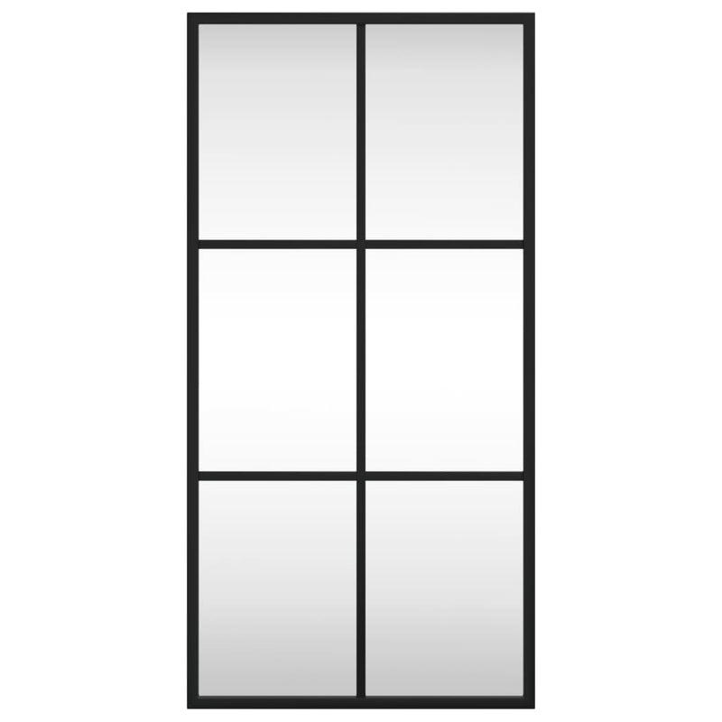 Load image into Gallery viewer, Vidaxl wandspiegel rechthoekig 30x60 cm ijzer zwart