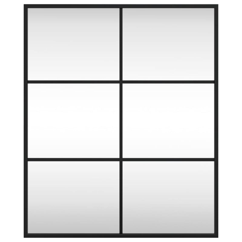 Load image into Gallery viewer, Vidaxl wandspiegel rechthoekig 50x60 cm ijzer zwart