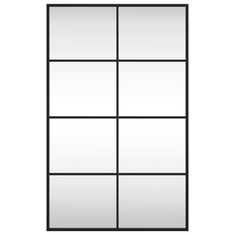 Load image into Gallery viewer, Vidaxl wandspiegel rechthoekig 50x80 cm ijzer zwart
