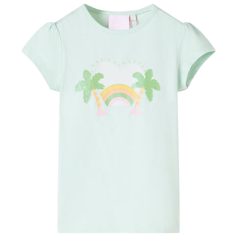 Load image into Gallery viewer, Vidaxl kindershirt 92 lichtmint