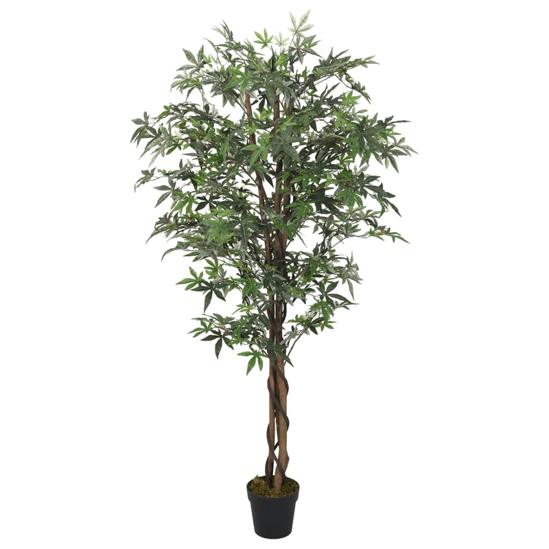 Load image into Gallery viewer, Vidaxl kunstplant esdoornboom 224 bladeren 80 cm groen