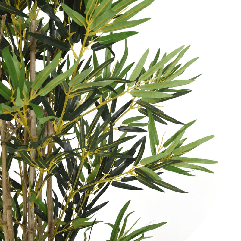 Afbeelding laden in galerijviewer, Vidaxl kunstplant bamboe 1380 bladeren 200 cm groen